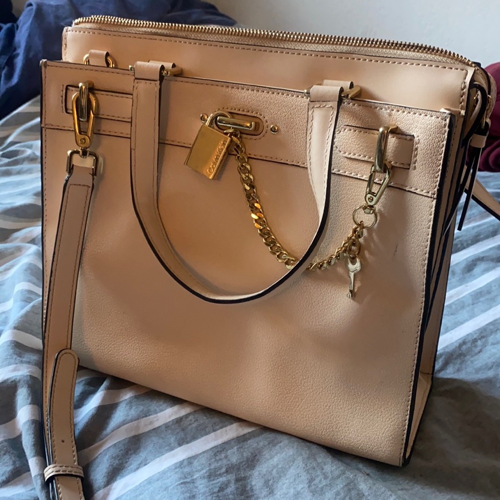 Calvin Klein Cream Purse